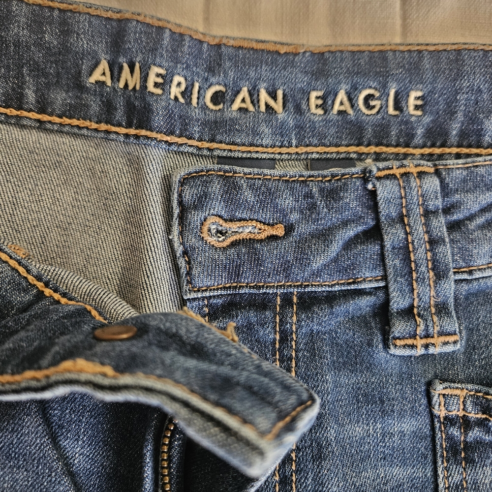 American Eagle Outfitters Blue Flare Jeans
